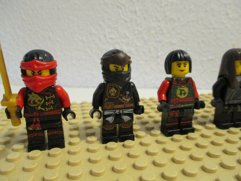(D2-4/39) Lego Ninjago 6 Figuren  Sammlung Konvolut