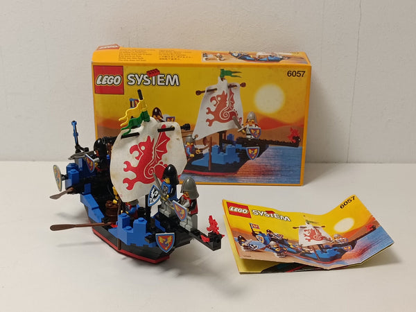( D13 ) Lego 6057 Sea Serpent Black Knights Ritterburg OVP & BA 100% Komplett