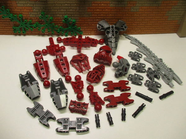 (B10 / 33) Lego Bionicle Bauteile Rot Zubehör Ersatzteile Waffe