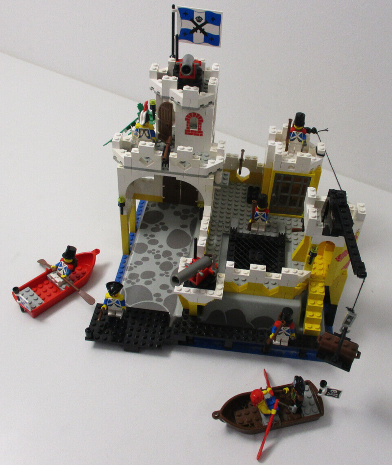 ( AH 4 ) Lego Piraten 6276 Eldorado Fortress mit BA 100% Komplett