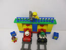 ( RB8/2 ) LEGO Duplo Race Action Autorenn mit 2 Abschuss Rampen 3085