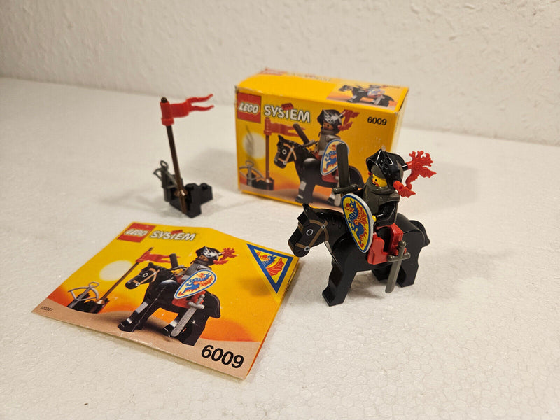 ( D/12 ) Lego 6009 Castle Black Knight Der Schwarze  mit OVP & BA 100% komplett