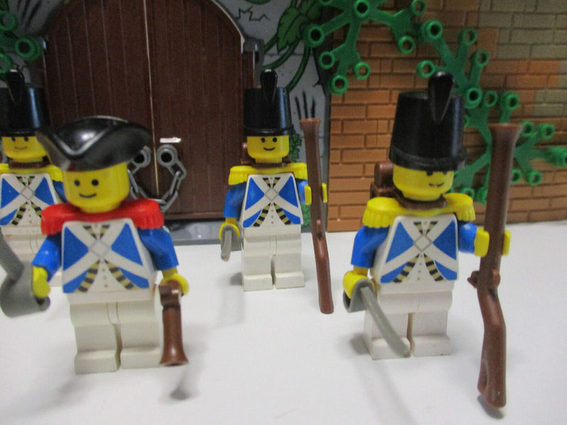 (B5 / 25) Lego Figuren Soldaten Blauröcke Piraten 6259 6265 6267 6273 6276 6277