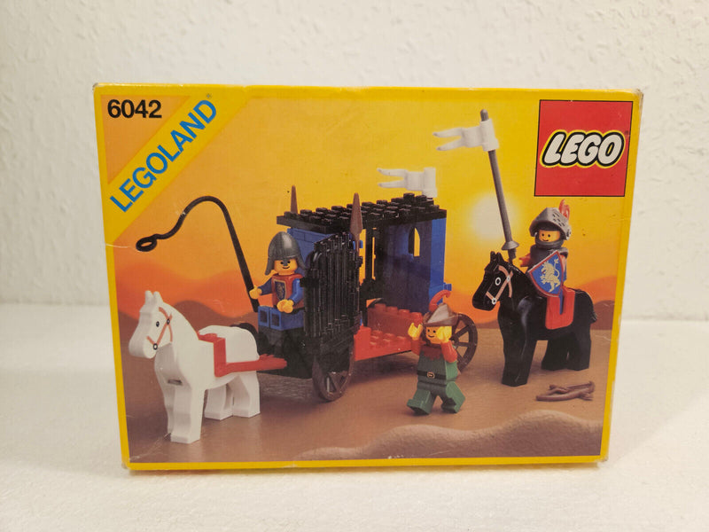 ( D/12 ) Lego Legoland Ritter 6042 Dungeon Hunters mit OVP und BA 100% komplett