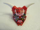 (C9/1-9) Lego Ninjago Figuren Zubehör 1 x Oni Maske rot Vergeltung