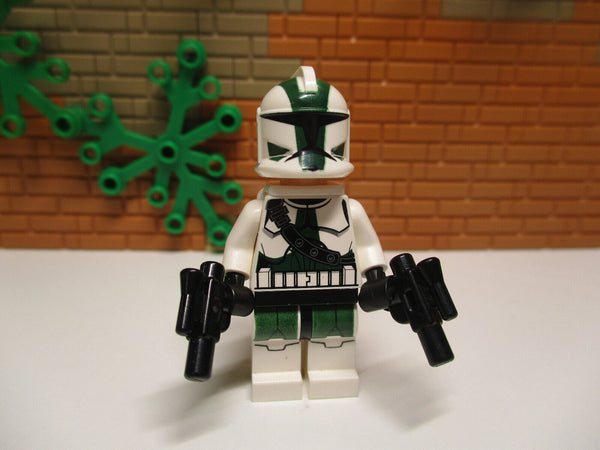( O6 / 13 ) LEGO STAR WARS sw0380 Clone Trooper Commander Gree Minifigur 9491