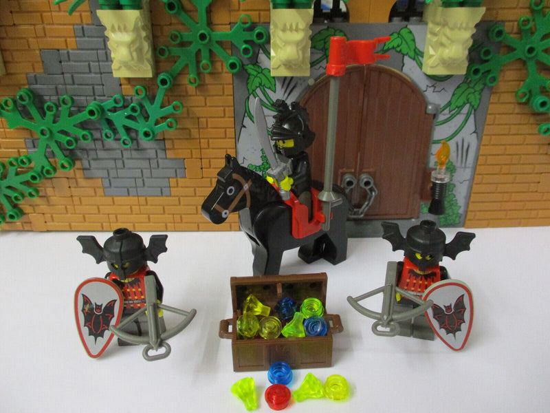 ( A11/16 ) 3 Lego Ritter Knight Kingdom Castle Ritterburg Pferd 6086 6085 MOC