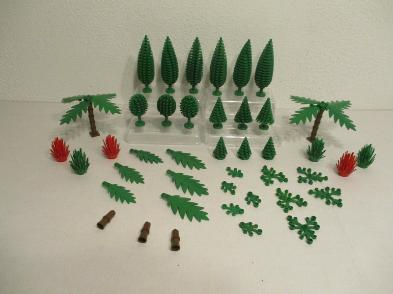 (E 11) LEGO Zypresse BÃ¤ume Palmen BÃ¼sche StrÃ¤ucher BlÃ¤tter Wald kg