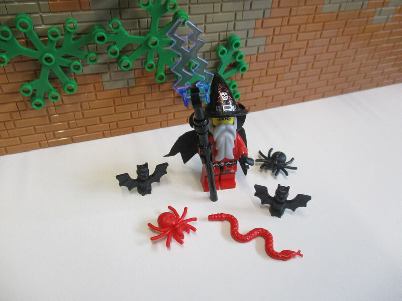 (B4/32-7) Lego Evil Wizard Böser Zauberer Minifigur cas326 Castle Ritter 7093