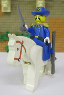 (E7) Nordstatler Western MOC Kanone Pferde Bandit Cowboy Fort Legredo 6755 6769