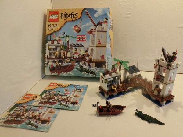 ( AH 4 ) Lego  Pirates II 6242 Soldiers' Fort Piraten Mit OVP & BA 100% Komplett