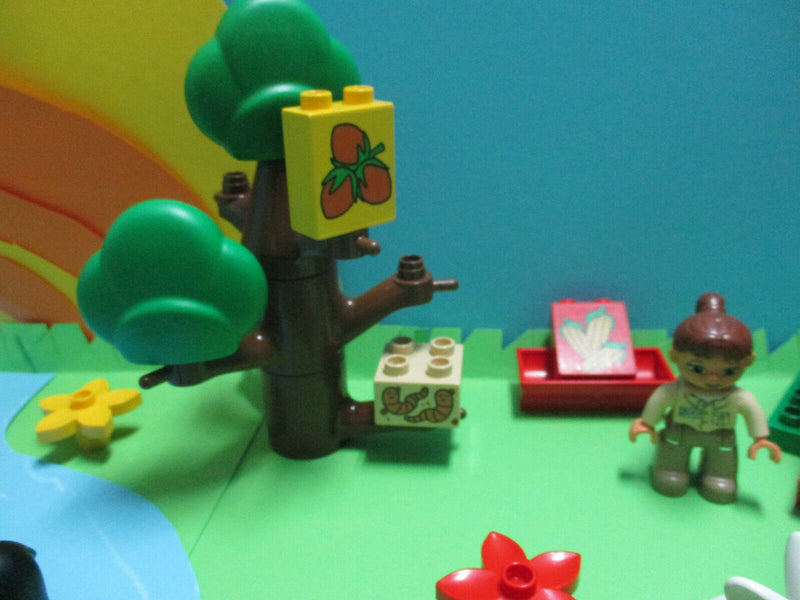 (GB27 / 3) LEGO Duplo Tierpark / Zoo / Wildpark Set Wald BÃ¤ren Hasen Fuchs