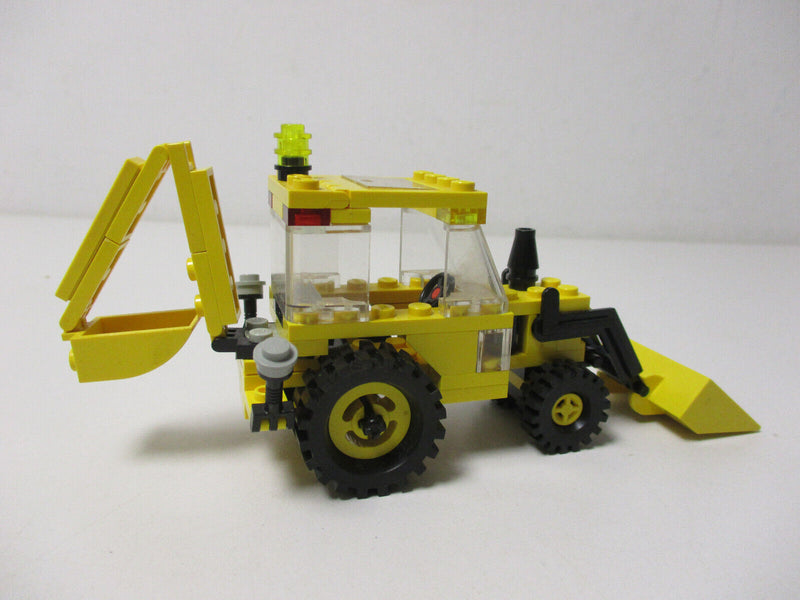 ( L5/1 ) Lego System 6662 Backhoe Bagger Baustelle 100% komplett mit BA und OVP