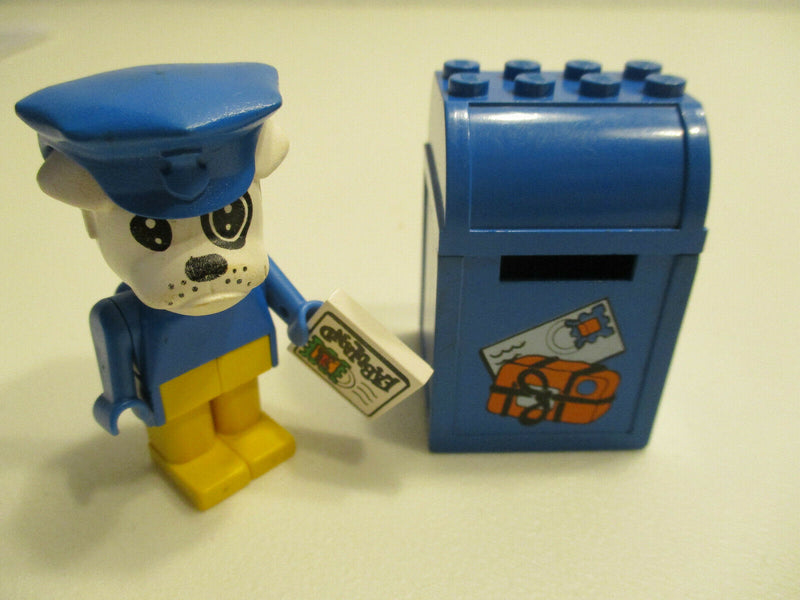 (D14/18) Lego Fabuland Set Boris Bulldogge der BrieftrÃ¤ger wie 3603