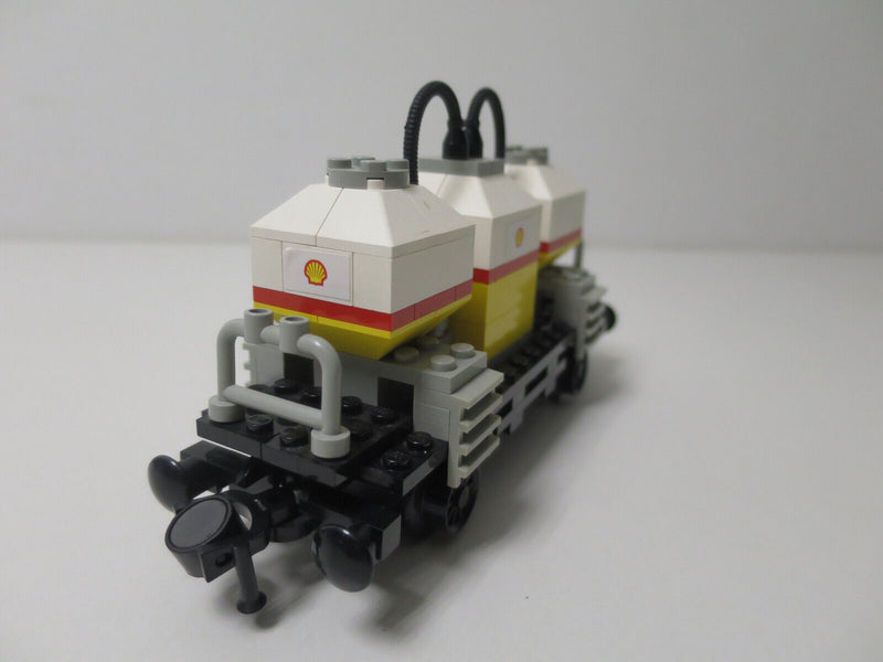 ( C12 ) Lego 7813 Shell Tankwagen Eisenbahn mit BA 100% KOMPLETT 9V 12V RC