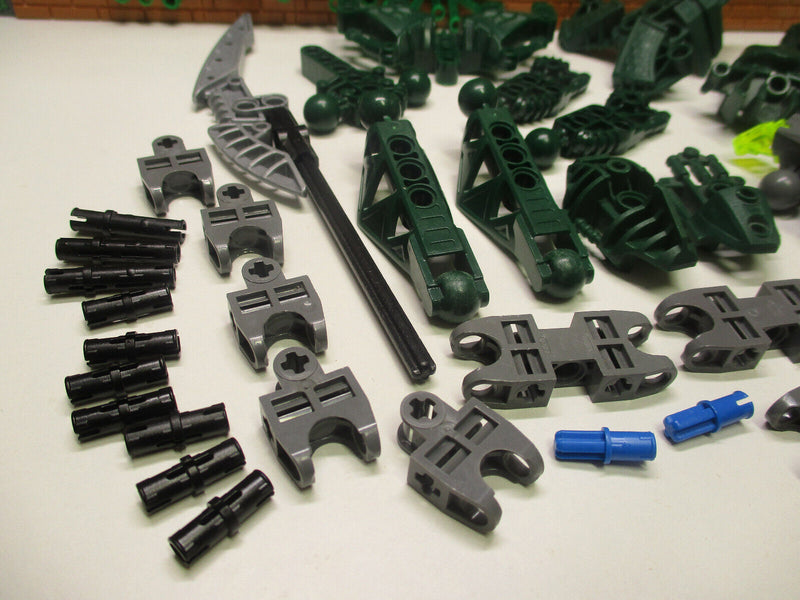 (B10 / 32) Lego Bionicle Bauteile Grün Zubehör Ersatzteile Waffe