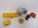 ( RB5 / 3 )  LEGO Duplo Zirkus  Elefant mit Wippe  Direktor