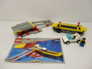 (O6/36) Lego 4544 Auto Transport Wagon mit Auto Güterwaggon mit BA 100% Komplett