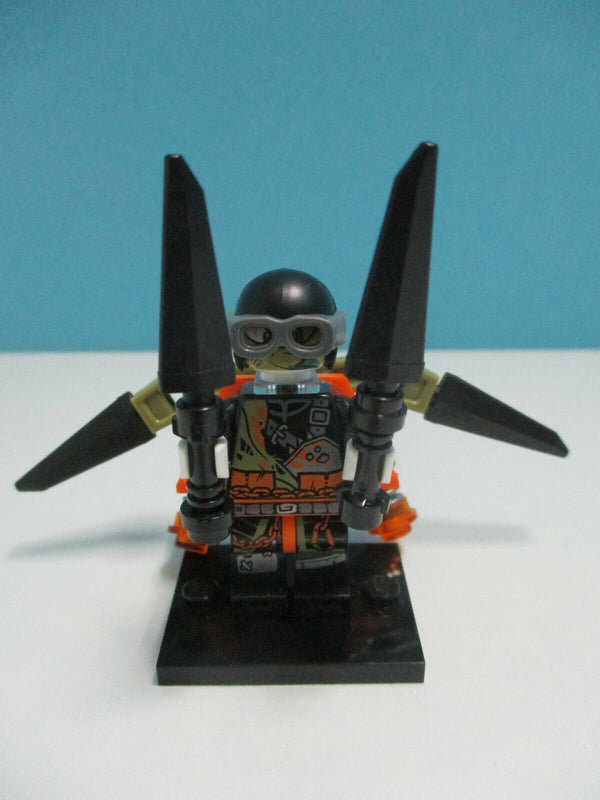 Lego Minifigur Ninjago Figur njo487 Nitro aus 891844 Sammlung