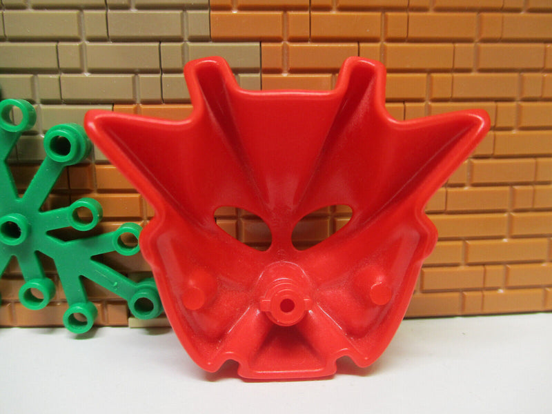 (B8 / 21) Lego Bionicle Kanohi Rot Nuva Masken 1x 43615 1x 43855 1x 43853