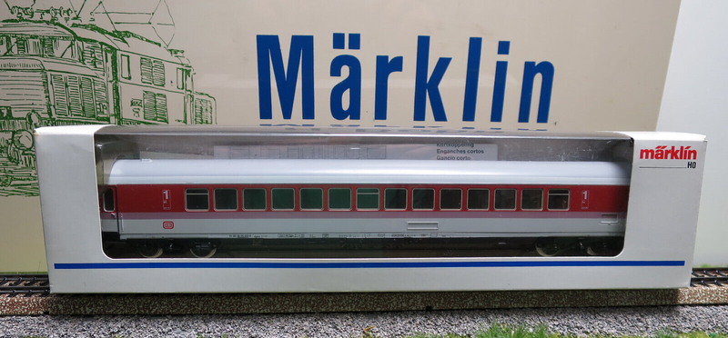 ( O11 ) Märklin 4285 Intercity Großraumwagen 1. Klasse DB H0  OVP  NEU