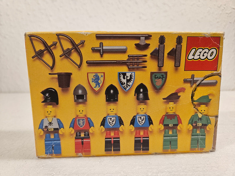 ( D/12 ) Lego Legoland 6103 6 Ritter Minifiguren von 1988 mit OVP 100% komplett