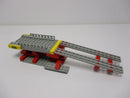 (O6/36) Lego 4544 Auto Transport Wagon mit Auto Güterwaggon mit BA 100% Komplett