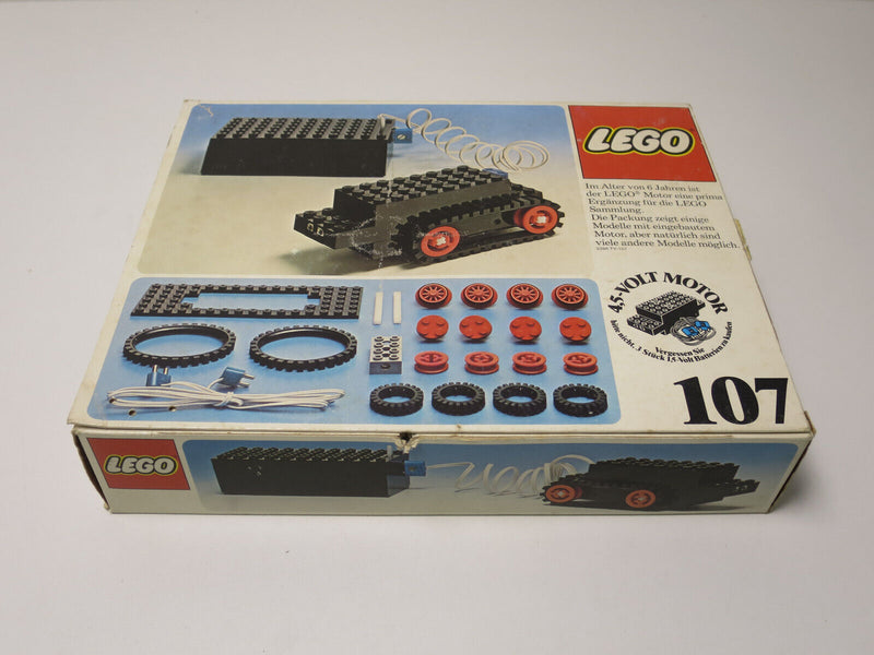 ( AH 9 ) Lego Technic 107 Iniversal Set mit Motor Mit OVP & BA  Komplett