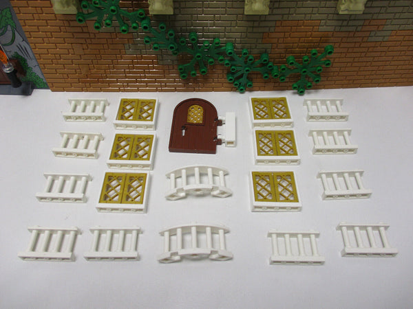 ( B3/5. ) Lego Tür Fenster Zaun Ritterburg Piratenschiff Herr der Ringe Hobbit
