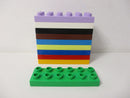 ( C12 ) LEGO Duplo 10 x flache 12er 2x6 Noppen Bausteine Steine