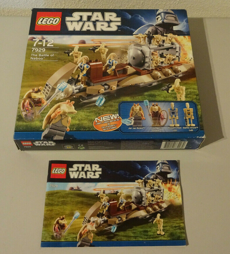 ( AH 8 ) Lego Star Wars 7929 The Battle of Naboo MIT OVP &  BA 100% KOMPLETT