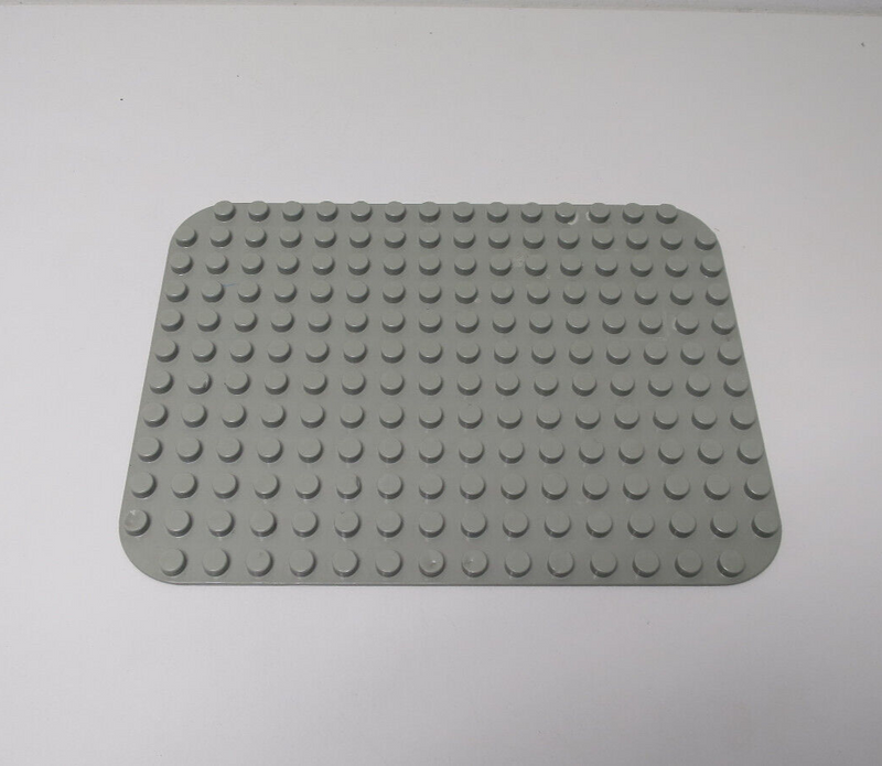 (R1/9) LEGO Duplo  Grundplattte grau  12x16 ca. 19/25cm  Basic Platte