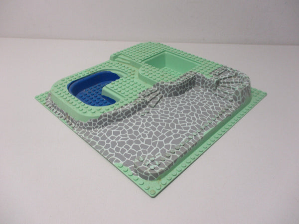 ( R2 / 13 ) Lego 1x Platte 3d  aus 6416 Paradisa 32x32 City Villa Town Piraten