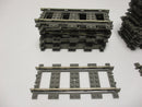 26 Lego 9V Eisenbahn Schienen 16x 4520 gebogene 10x 4515 gerade 4558 4564