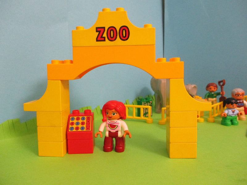 ( GB35 / 1 ) LEGO Duplo Zoo / Safari Löwen Elefanten Roben Figuren