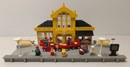 ( AH 7 ) Lego 4554 Train Station Bahnhof Eisebahn mit OVP & BA 100% Komplett