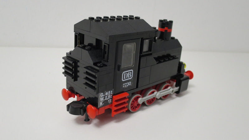 ( AH 5 ) Lego 7730 Elektrischer Güterzug Eisenbahn Tain OVP & BA KOMPLETT INLAY