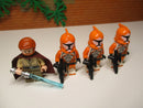 ( L4 / 15 ) Lego Star Wars 1x Obi-Wan Kenobi & 3x Bomb Squad Clone Trooper
