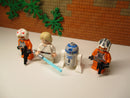 ( G5/7 ) Lego Star Wars 1x Luke Skywalker R2-D2 2x X-Wing Pilot Minifigur