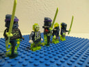 ( C9/5-4 ) 5 x  Lego Ninjago Figur Ghost Warrior Sammlung Konvolut