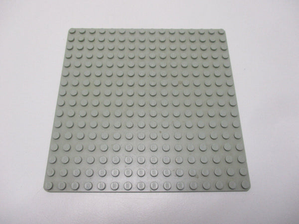 (A17/8) Lego 2x Platte 3865 dünn alt hell grau 16x16 Piraten Ritter Star Wars