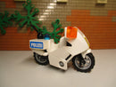 (L5/5/11 ) LEGO 5 Polizei Minifiguren + Zubehör und Motorrad Figuren City