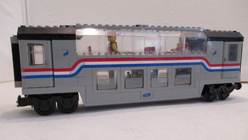 ( AH 7 )   Lego 4547 Panoramawagen Metroliner Eisenbahn Mit BA 100% Komplett