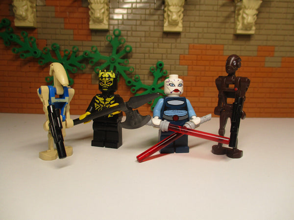 ( L4 / 3 ) 1x Lego Star Wars Asajj Ventress Savage Opress Commando/Kampfdroide
