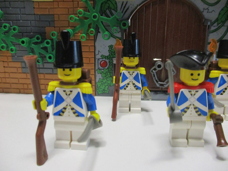 (B5 / 25) Lego Figuren Soldaten Blauröcke Piraten 6259 6265 6267 6273 6276 6277