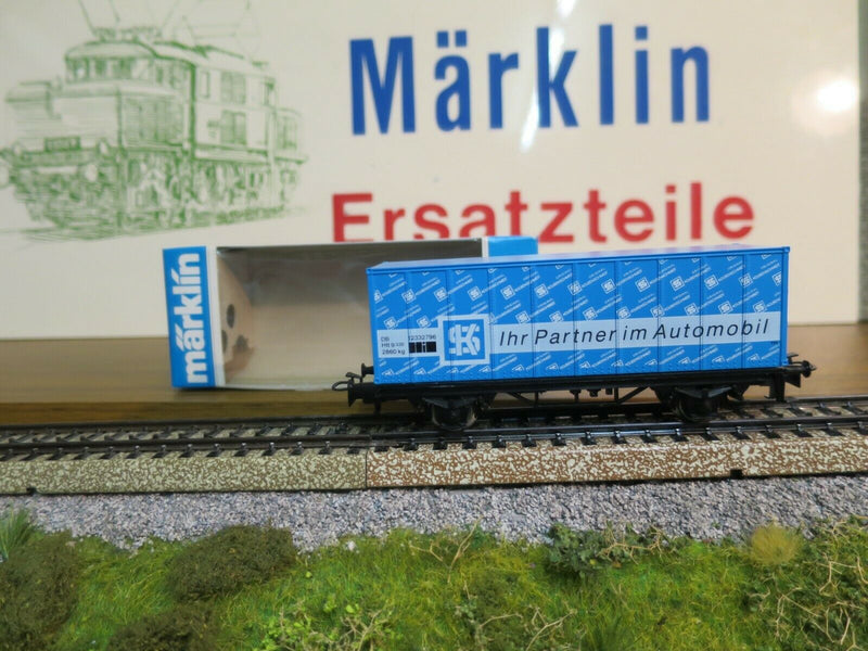 ( I4  ) MÃ„RKLIN SONDERWAGEN  " SK IHR PARTNER IM AUTOMOBIL "  NEU OVP