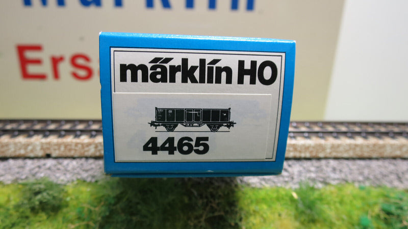 ( N12 ) Märklin 4465 Hochbordwagen offener Güterwagen DB H0 OVP