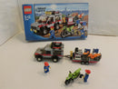 ( AH 8 ) Lego City 4433 Dirt Bike Transporter Mit OVP & BA 100% Komplett