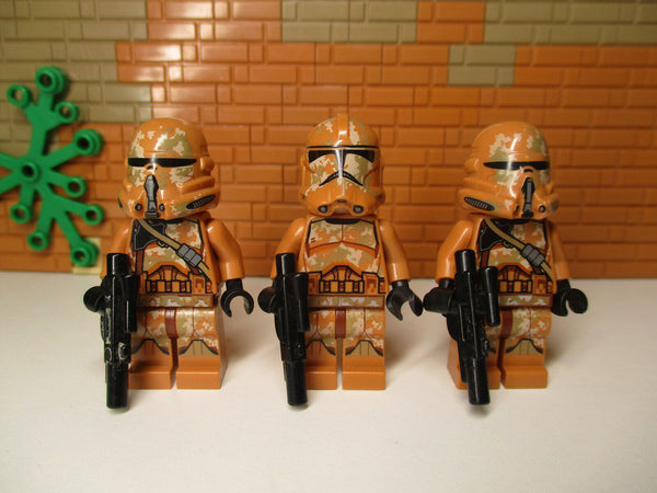 ( B4/14 ) Lego STAR WARS Geonosis Clone Trooper sw0606 Airborne Trooper sw0605