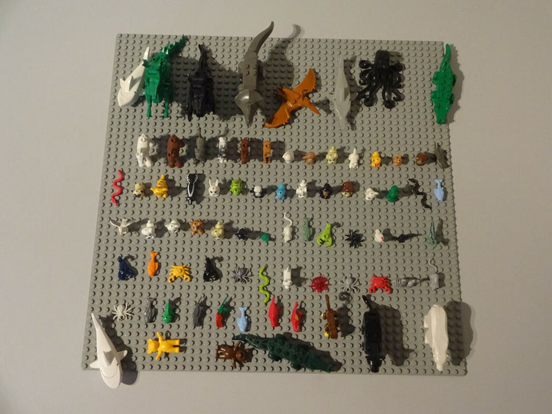 (E8) Lego 10 Tiere Auswahl nach Zufallsprinzip von Maus bis Dinosaurier Zoo